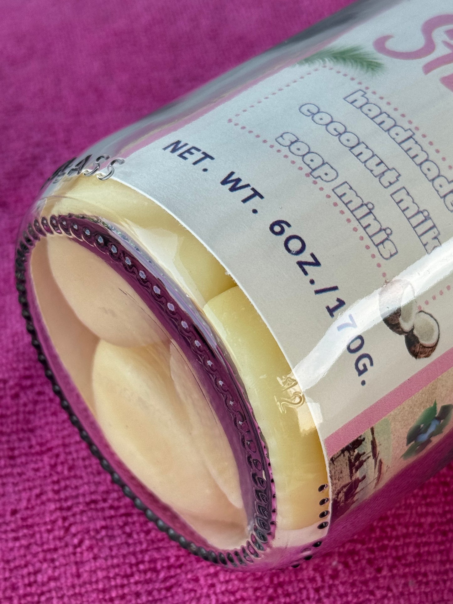 Handmade Coconut Milk Soap Minis 6 oz.